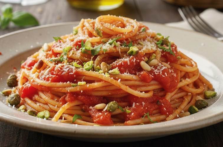 Spaghetti alla Brontese